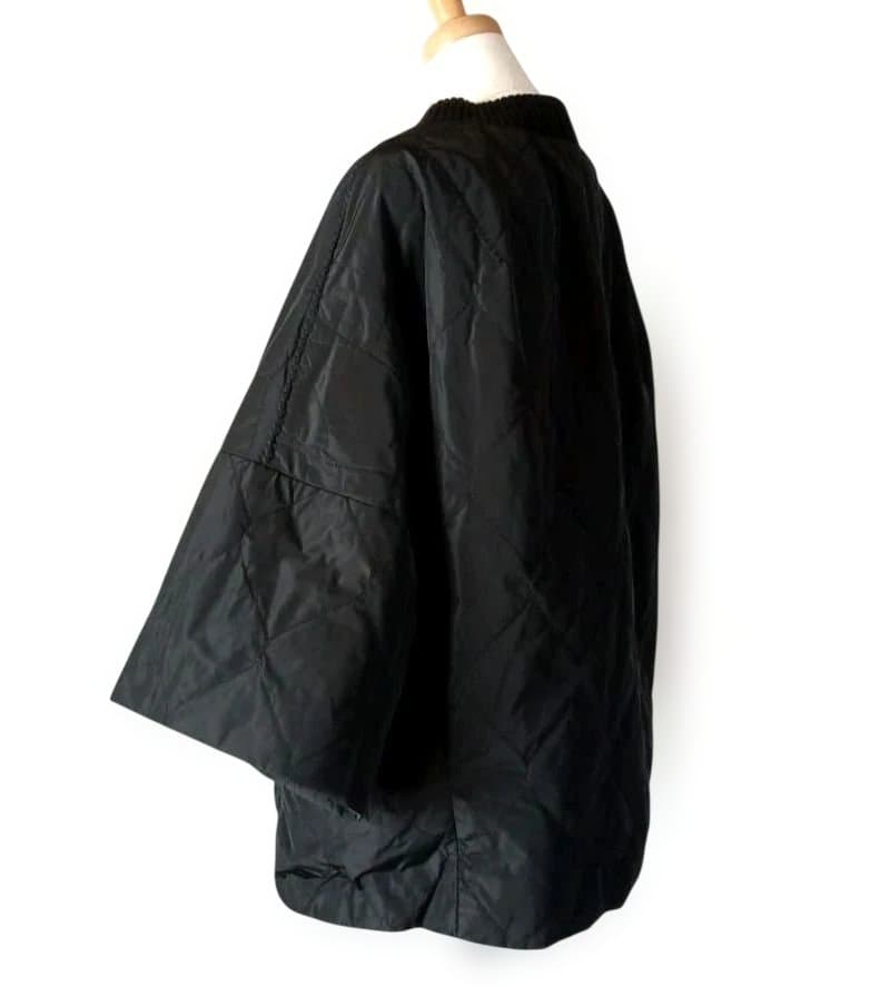 希少美品◆DRIES VAN NOTEN キルティング プルオーバー ブラック