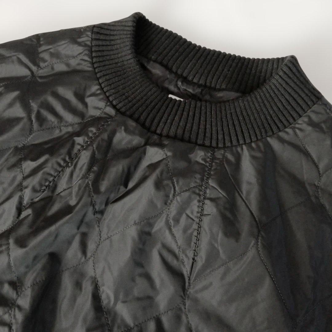 希少美品◆DRIES VAN NOTEN キルティング プルオーバー ブラック