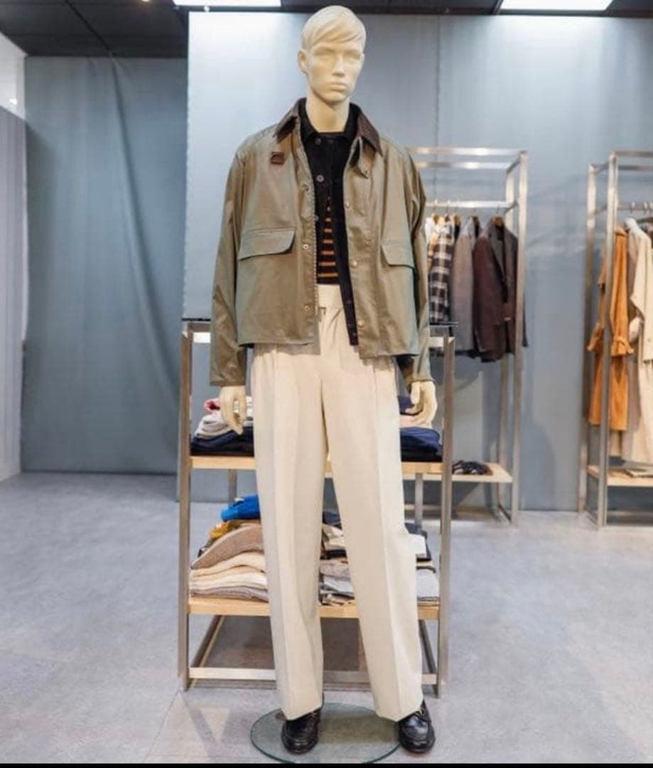 21ss Barbour × BEAMS F 別注 SPEY スペイ 玉虫カラー