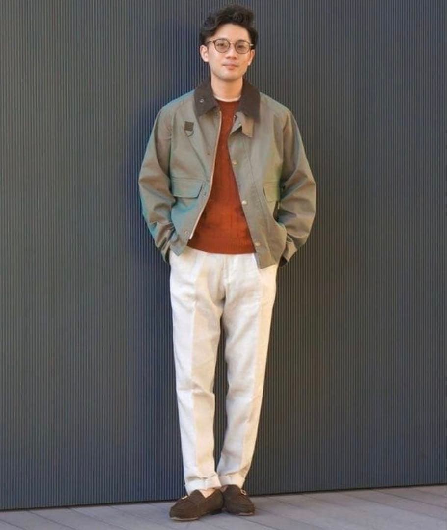 21ss Barbour × BEAMS F 別注 SPEY スペイ 玉虫カラー