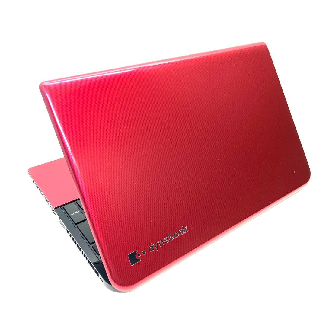 ⭐動作快適⭐綺麗め✨シックなレッド❤️サクサクSSD カメラ付き ノートパソコン