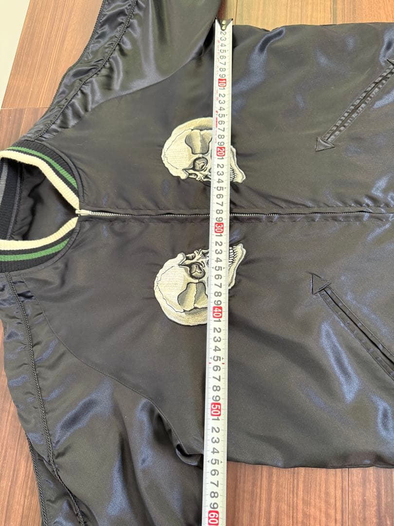 old stussy スカル&スネーク スカジャン M 新品未使値札有り