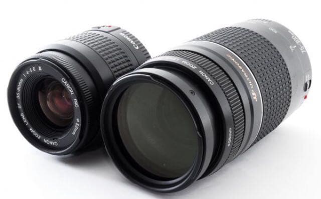 動作良好・レンズ付★人気のcanonカメラ★ EOS-1 V ボディ＋レンズ２本