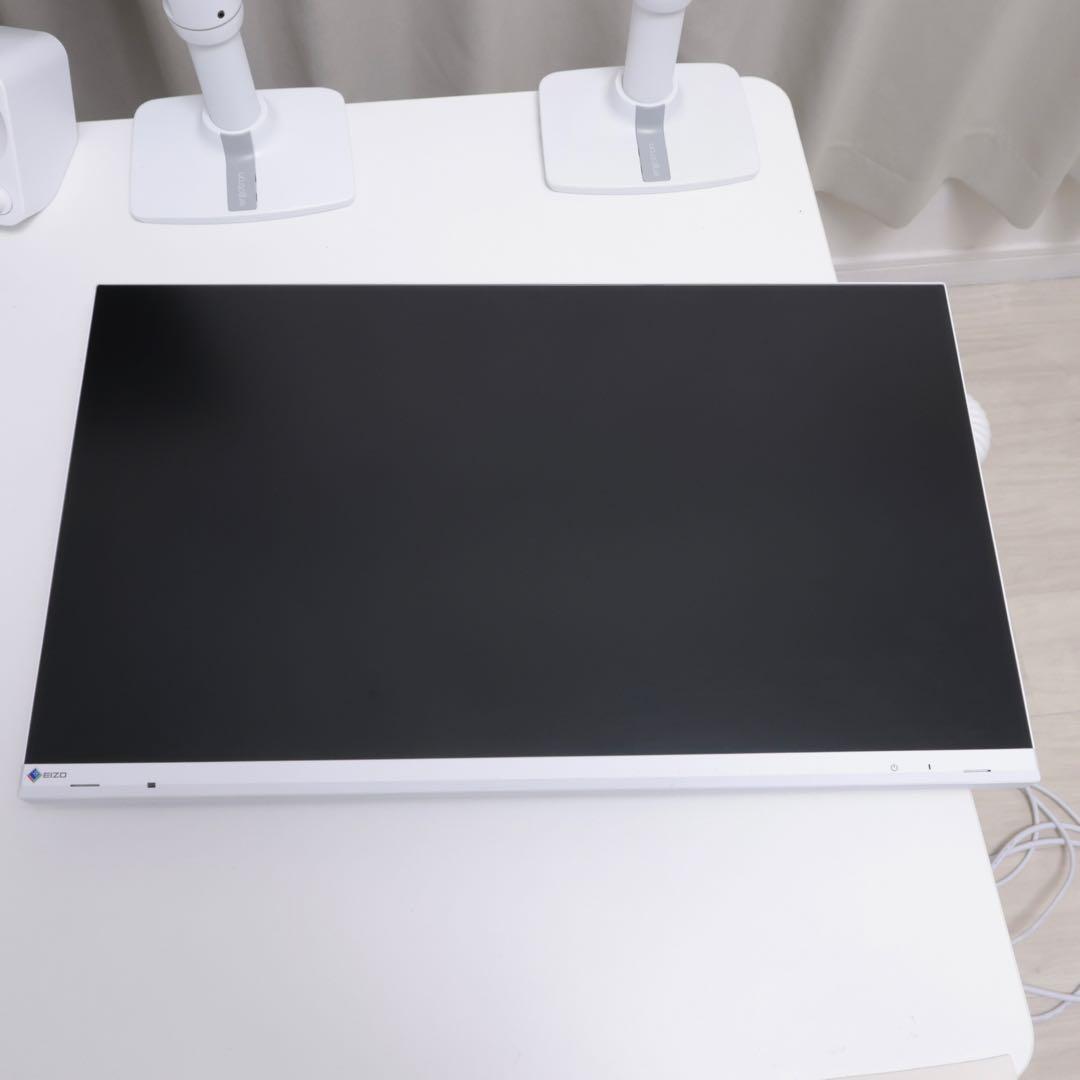 EIZO 液晶モニター EV2480-WT ホワイト 23.8インチ