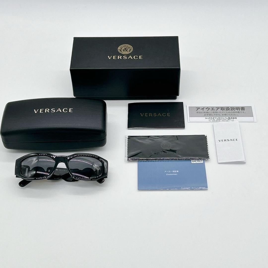 極美品 ヴェルサーチ y2K メデューサ ビギー サングラス ユニセックス