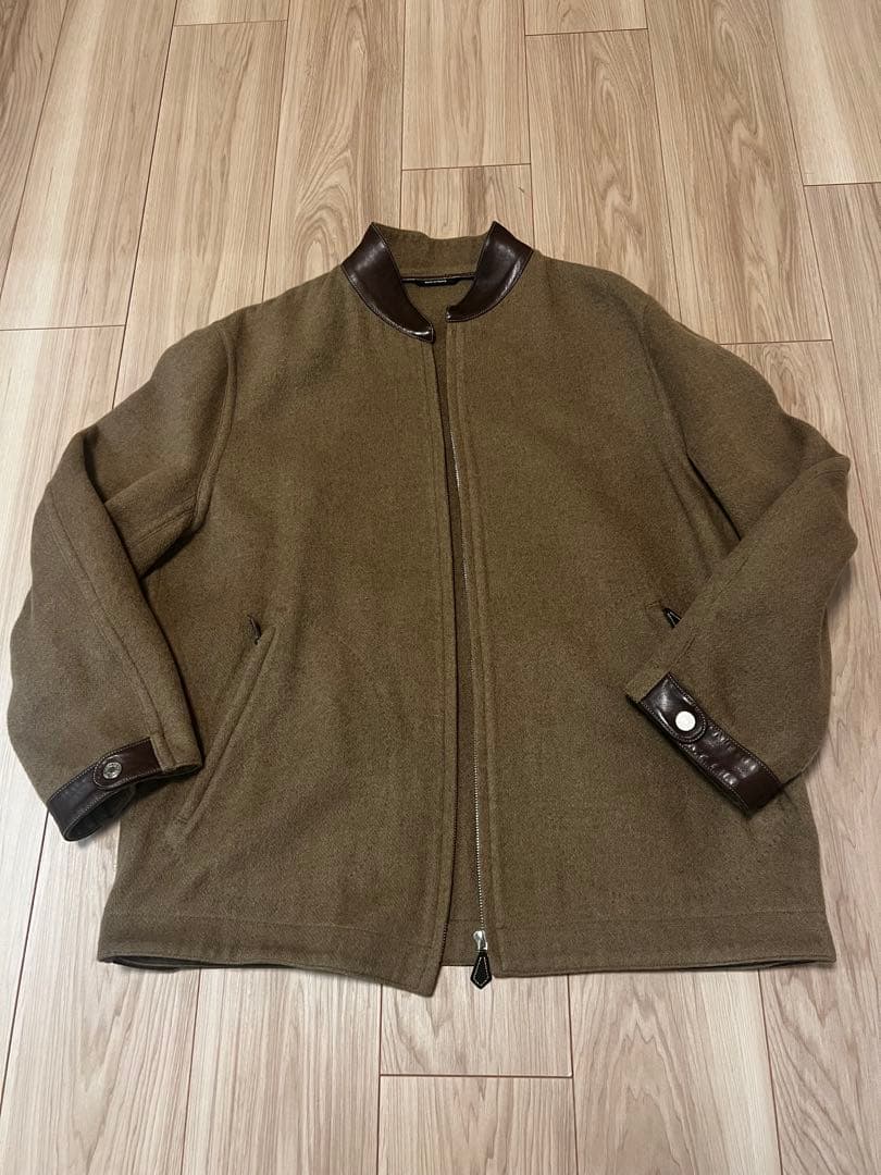 HERMES カシミア100% ジャケット　size50