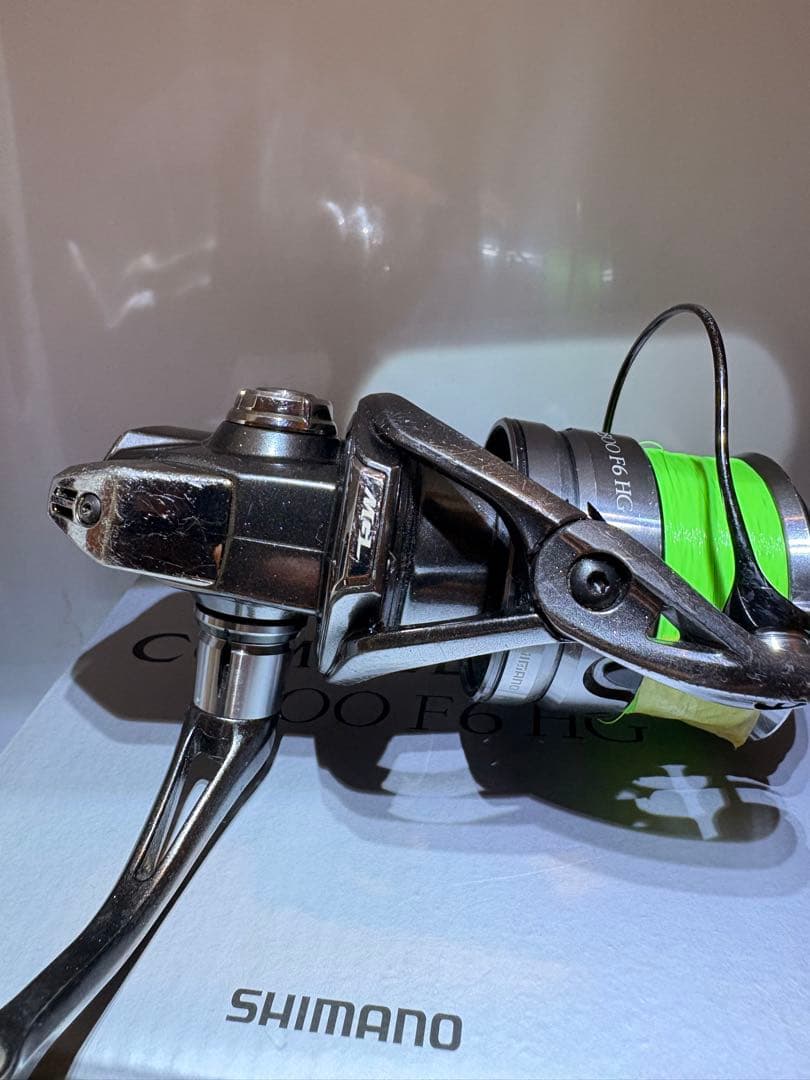 シマノ 21コンプレックス XR 2500 F6 HG 新品購入淡水のみ　傷多め