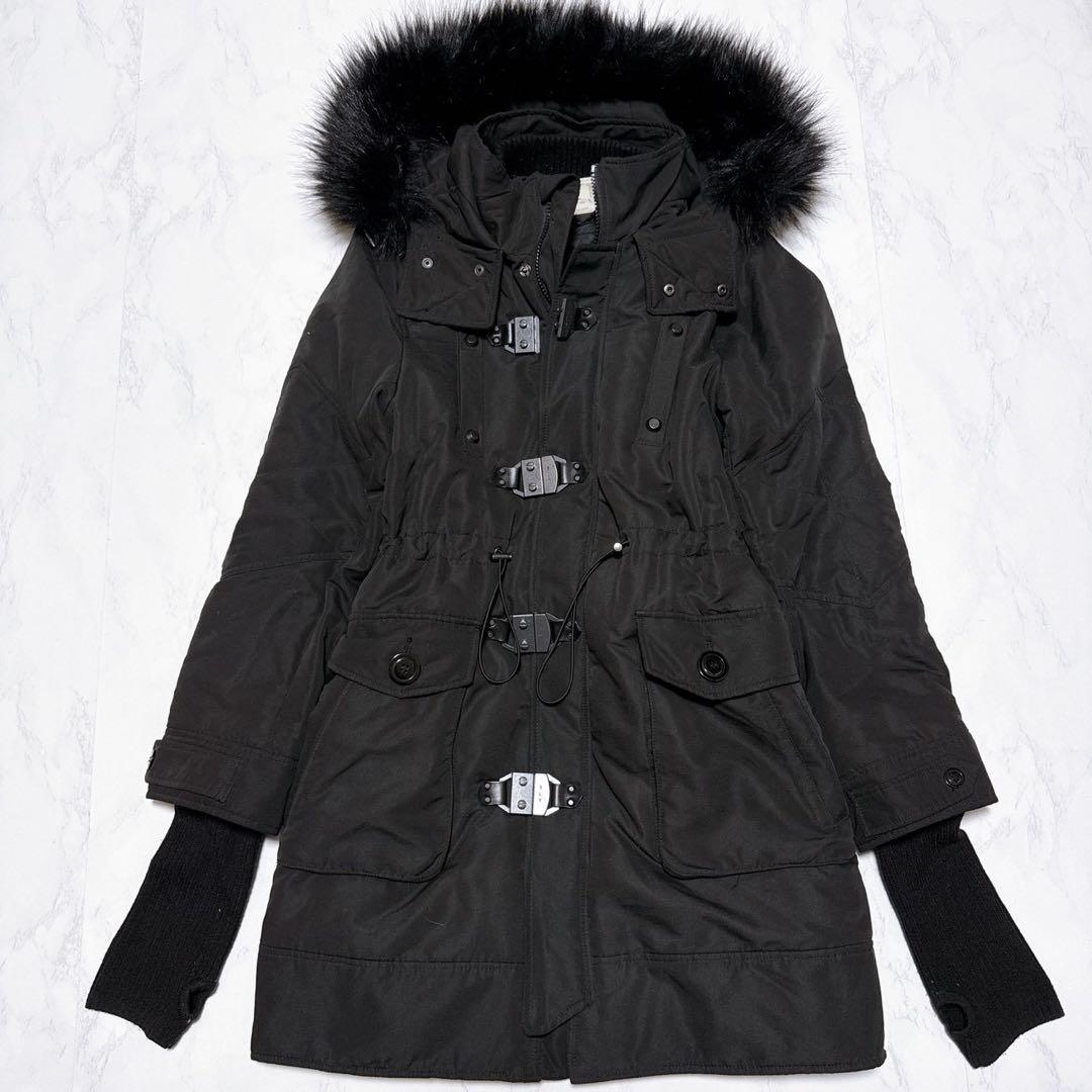 美品✨SLY☆N3B 平成　 　y2k モッズコート　サイズ2 ブラック