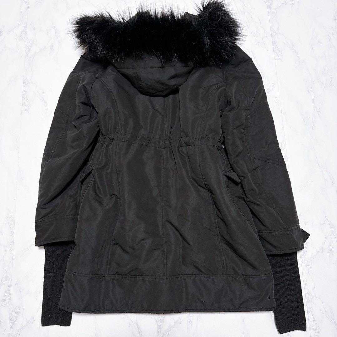 美品✨SLY☆N3B 平成　 　y2k モッズコート　サイズ2 ブラック