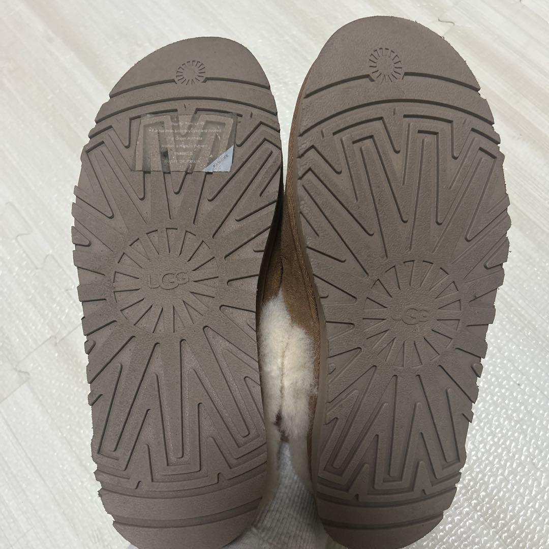 UGG ブラウン ムートンブーツ スリッポン