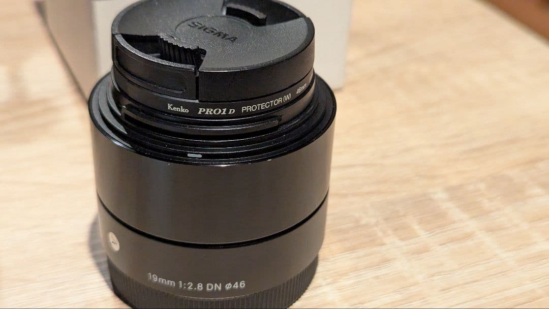 【美品】SIGMA 19mm F2.8 DN SONY Eマウント レンズ