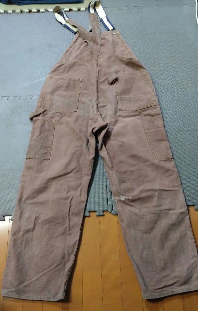 CARTER'S 50s ヴィンテージブラウン オーバーオール