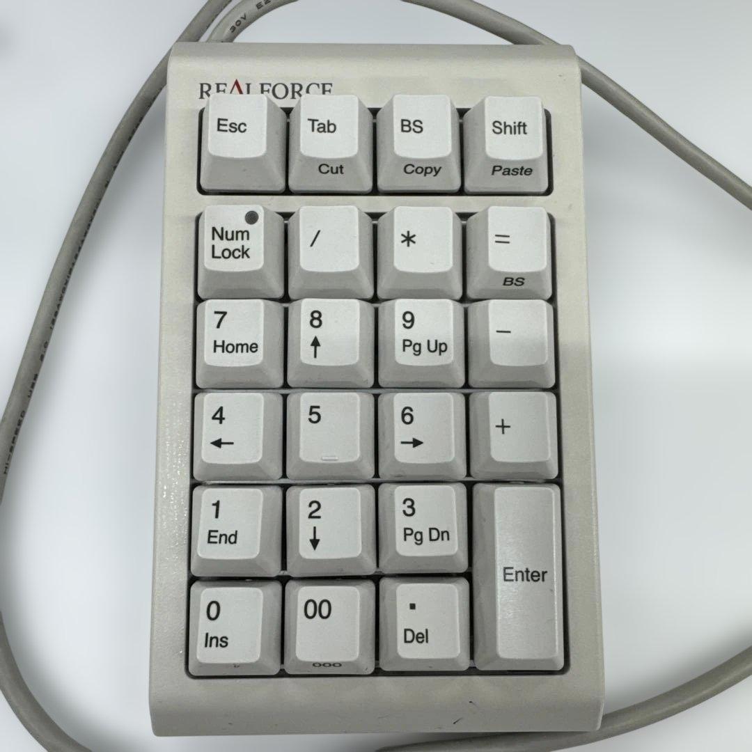 東プレ テンキー REALFORCE 23UB 白