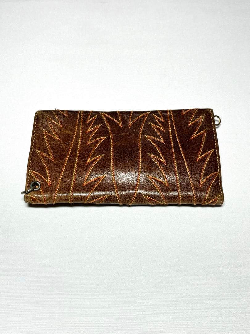 RRL レザーウォレット 革の味極まる ウエスタンステッチ