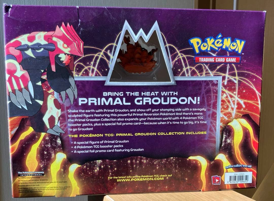 新品未開封　英語版　ゲンシグラードンコレクション　フィギュア付き XY5