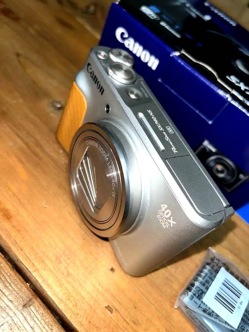 Canon PowerShot SX740 HS シルバー　完品①