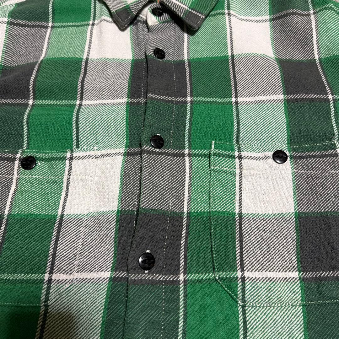 CHALLENGER L/S BIG CHECK SHIRT ネルシャツ　M