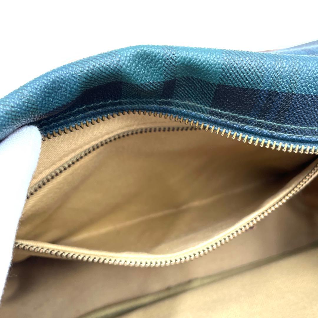 【美品】ポロラルフローレン ショルダーバッグ メッセンジャー チェック