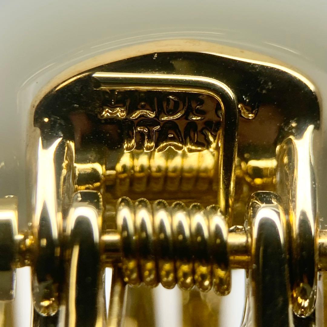 美品 acca アッカ ヘアクリップ ニューコラーナ ラインストーン M 保存袋