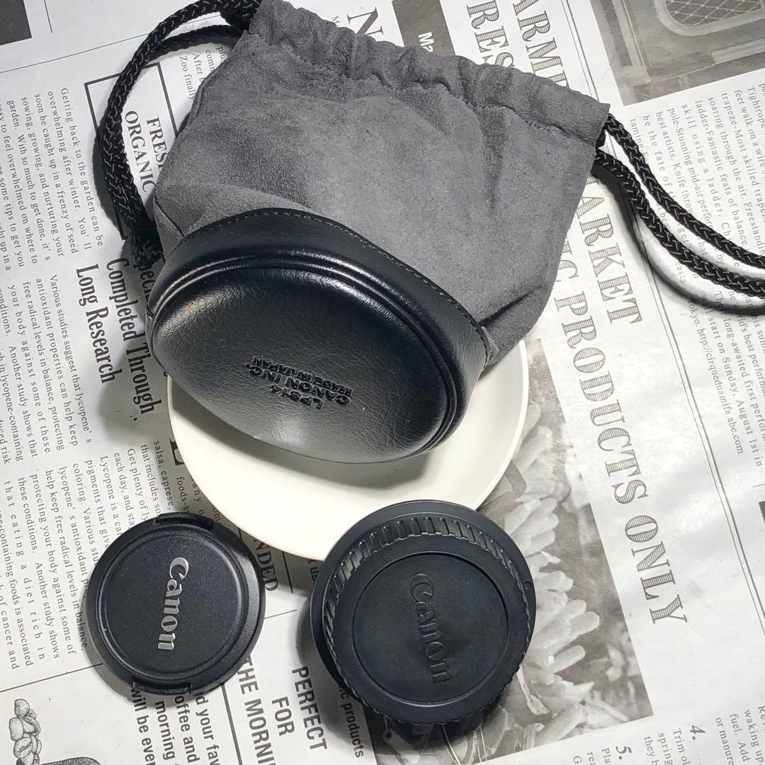 ポーチ付　Canon MACRO 50mm f2.5 EFマウント