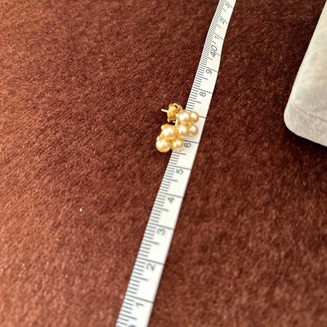 ミキモトのパールピアス