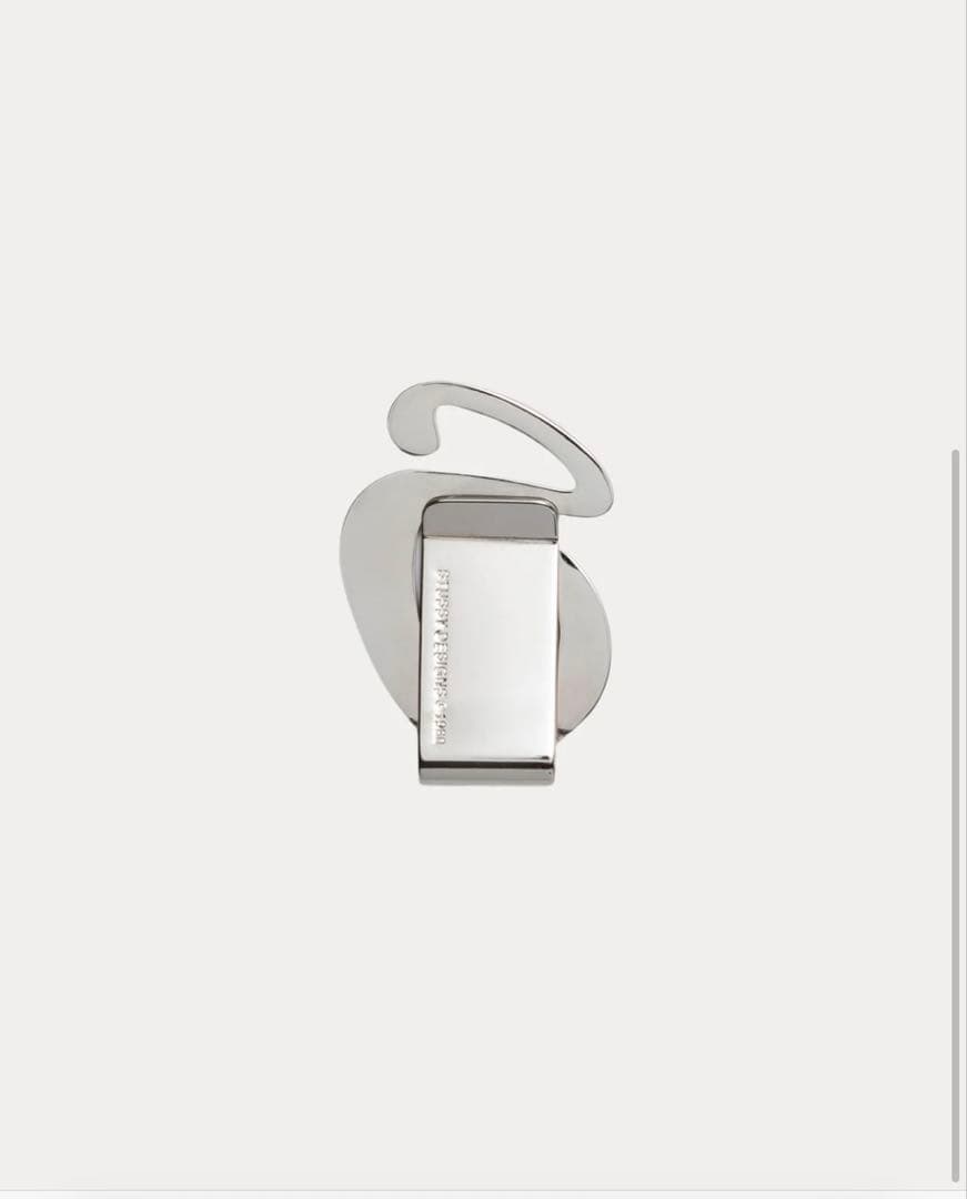 STUSSY SWIRLY S MONEY CLIP マネークリップ