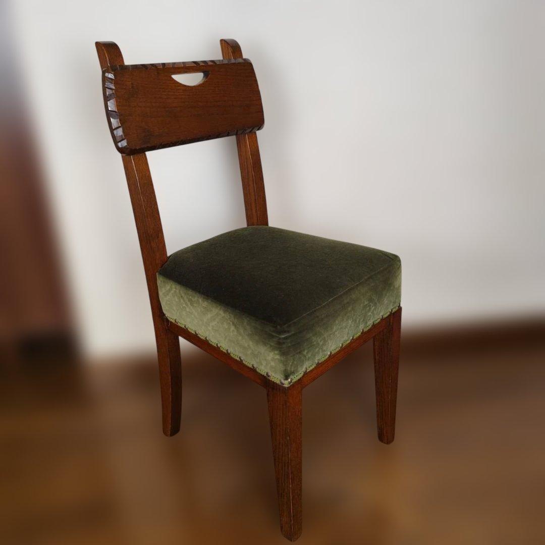 三越家具 Brugge ブルージュ ダイニングチェア オーク材 英国風 ♪