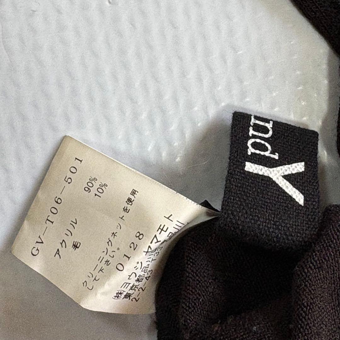 ✨大人気✨Ground Y｜グランドワイ ニットセーター　黒L