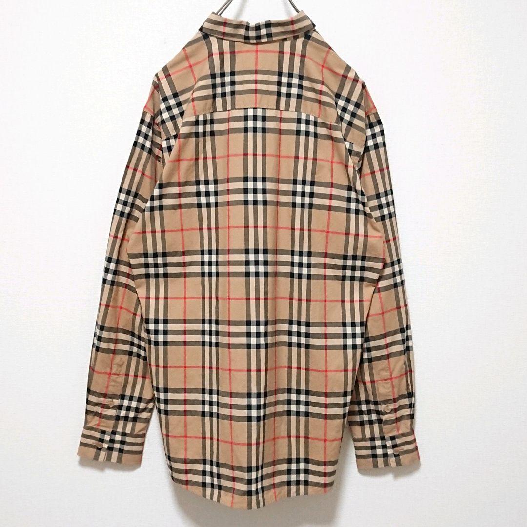 人気 定番モデル バーバリーロンドン イングランド ノバチェック 長袖 シャツ