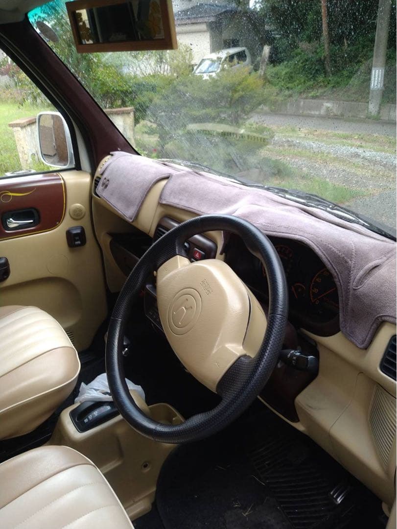 ブラウン内装トリムパネル 4点セット