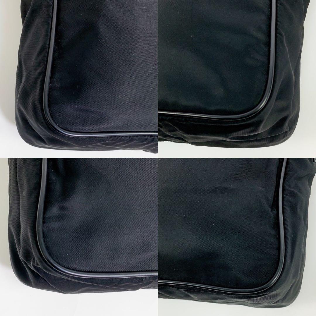 PRADA プラダ ギャラカード ショルダーバッグ メッセンジャーバッグ 黒