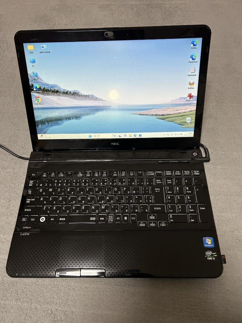 NEC ノートPC (i5/8GB/Win11/SSD240GB/BD)
