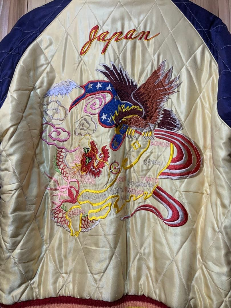 テーラー東洋　東洋エンタープライズ　スカジャン　戦艦　XLサイズ