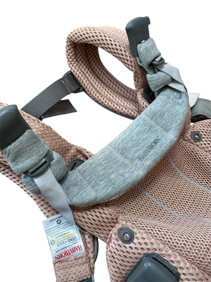 美品 BabyBjorn ベビービョルン ベビーキャリア ハーモニー ピンク