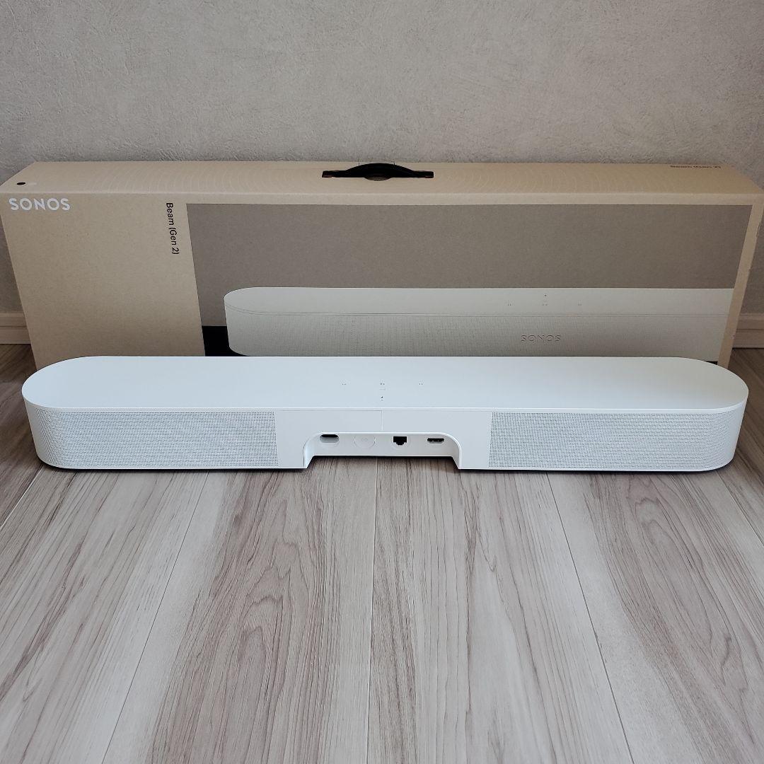 美品☆Sonos Beam (Gen 2) サウンドバー BEAM2JP1