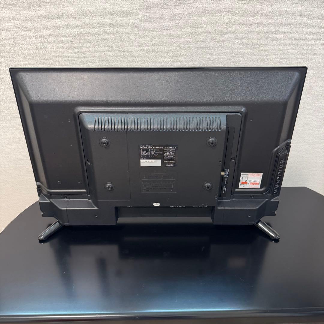 nexxion24型テレビ2019年製HDD500GB内蔵　FT-A2408HB