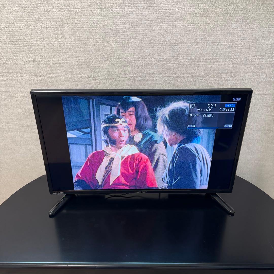 nexxion24型テレビ2019年製HDD500GB内蔵　FT-A2408HB