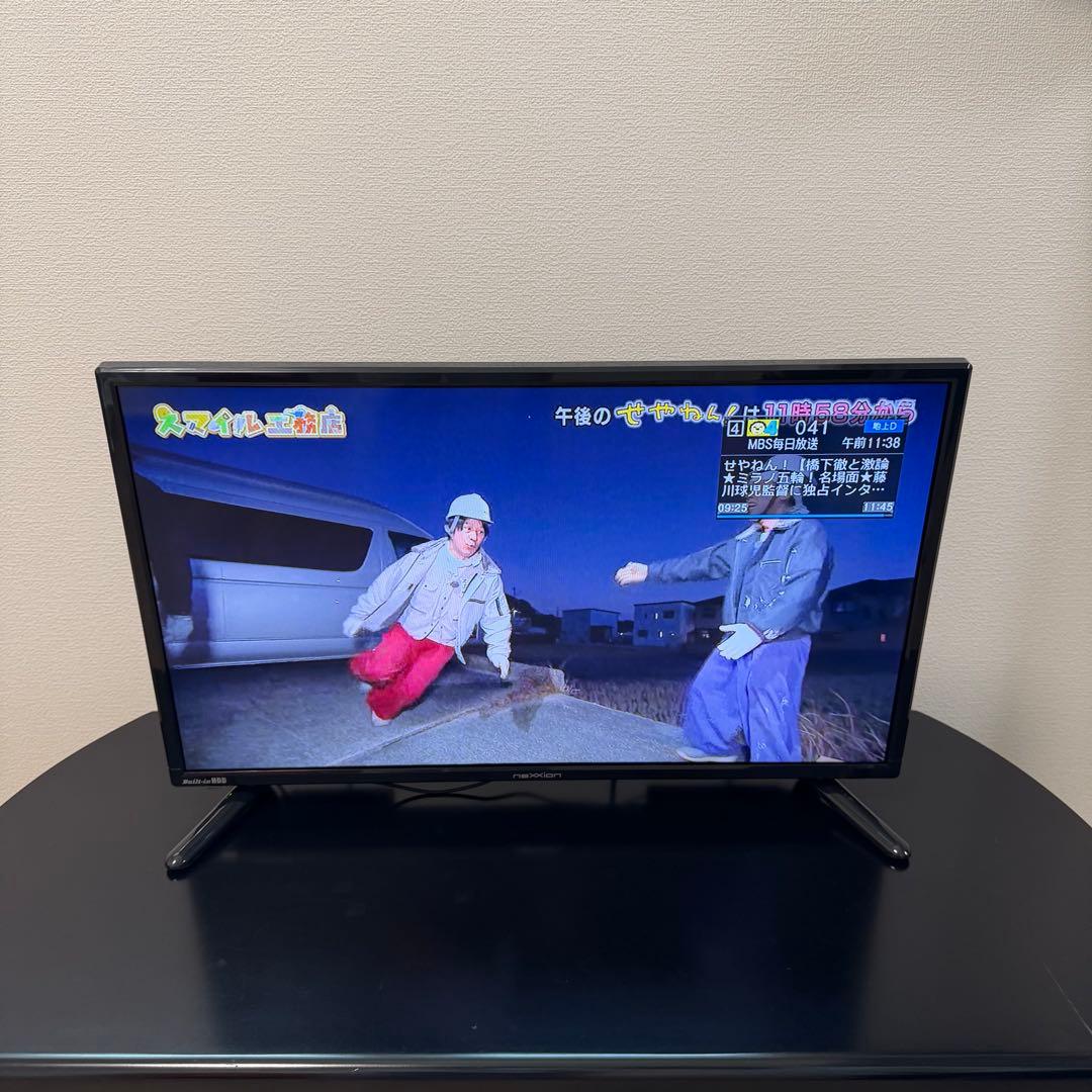 nexxion24型テレビ2019年製HDD500GB内蔵　FT-A2408HB