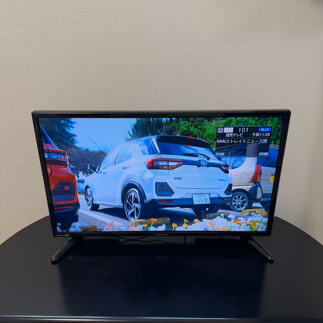 nexxion24型テレビ2019年製HDD500GB内蔵　FT-A2408HB