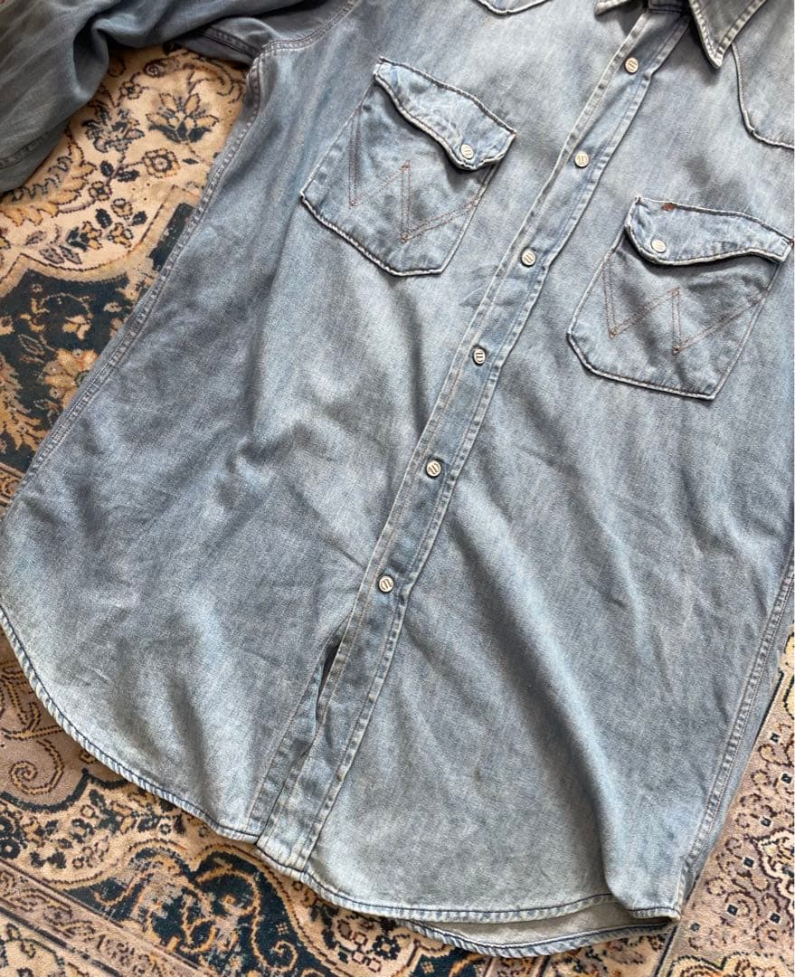 90年代　50年代復刻　27mw vintage Wrangler フルスナップ