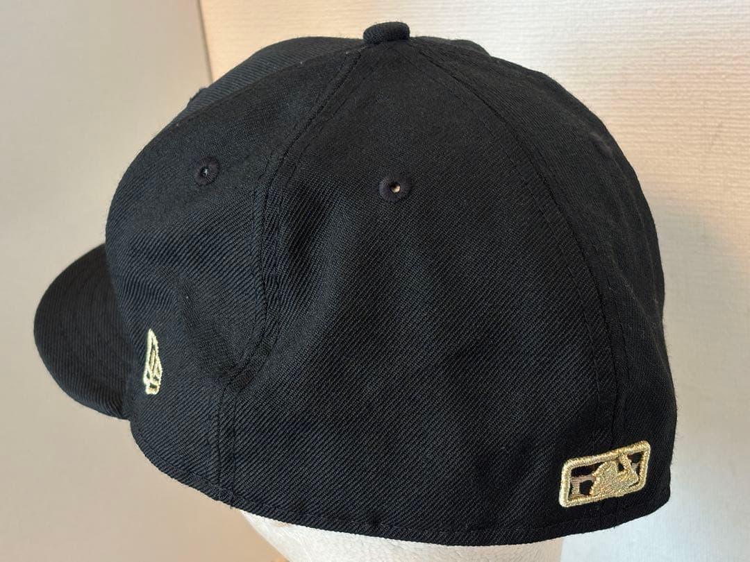 キャップ/ニューエラ/LA/ドジャース/帽子/レオパード/ゴールド/ヒョウ柄/黒