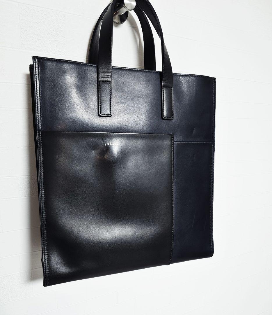 yuhaku ユハク　トートバッグ　YFF017　グリーン　　定価18万