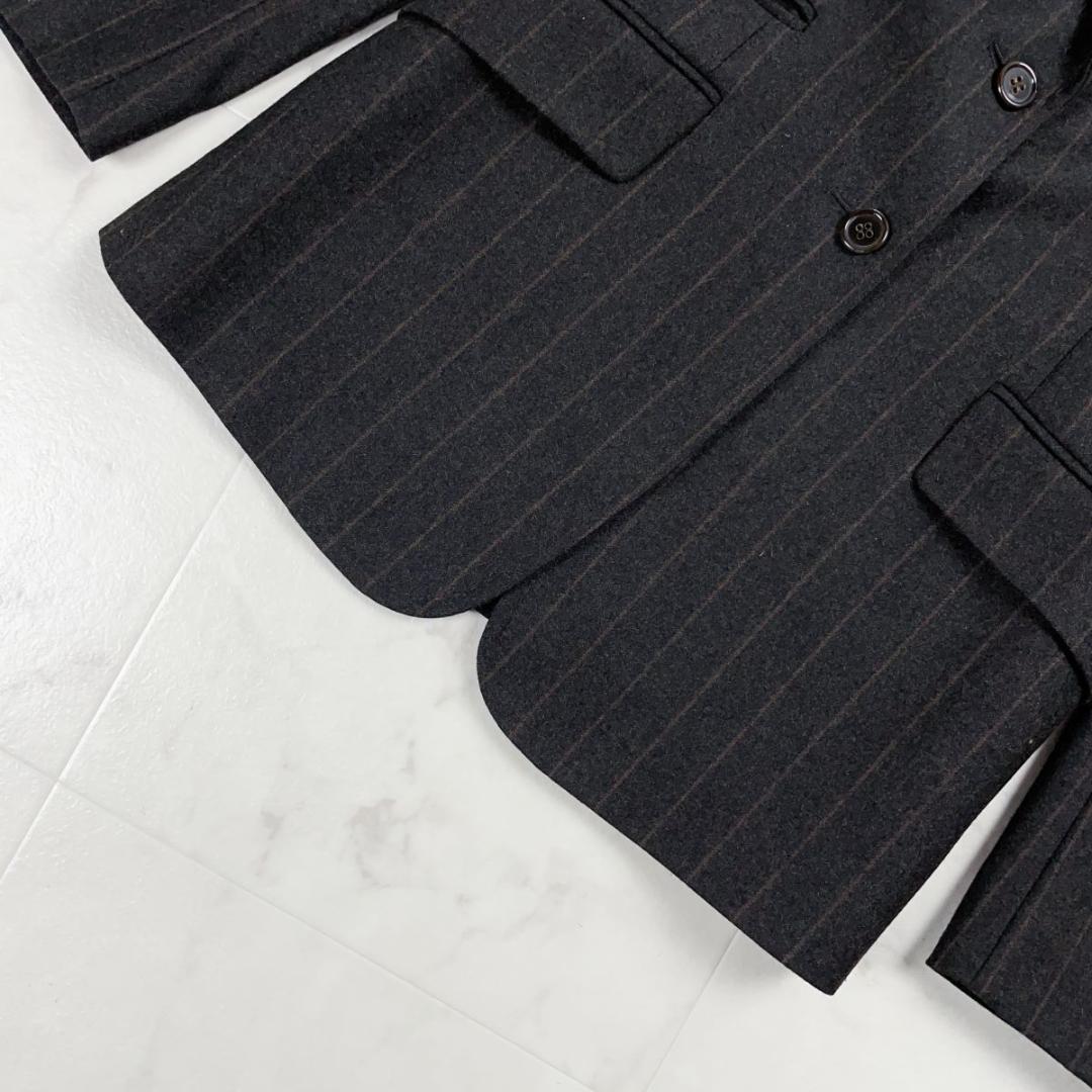 ポールスミス ストライプセットアップスーツ ブラウン サイズ40*GD363