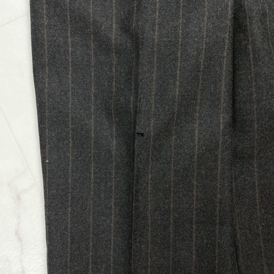 ポールスミス ストライプセットアップスーツ ブラウン サイズ40*GD363