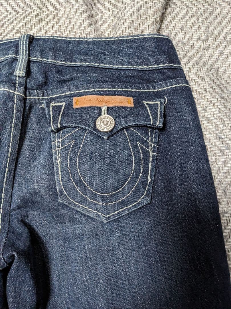 美品 TRUE RELIGION トゥルーレリジョン ブーツカット デニム