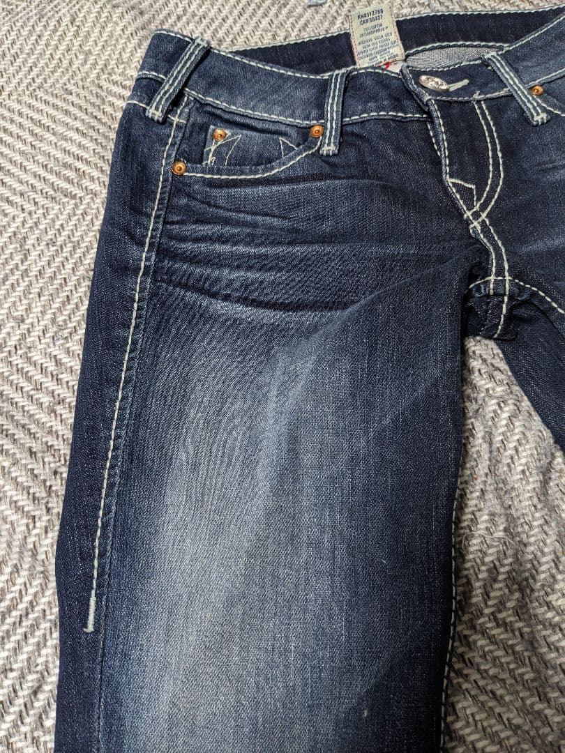 美品 TRUE RELIGION トゥルーレリジョン ブーツカット デニム