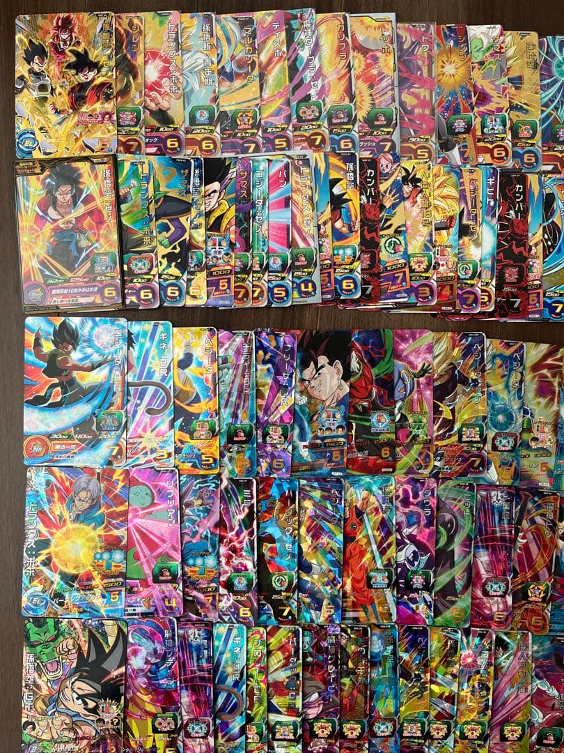 ドラゴンボールヒーローズカードCP約100枚Ｐ約240SR約130枚アバタ20枚