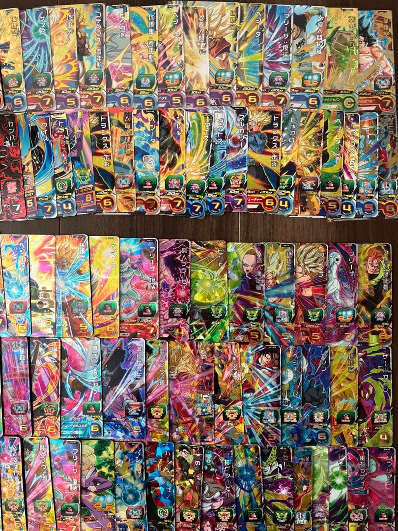 ドラゴンボールヒーローズカードCP約100枚Ｐ約240SR約130枚アバタ20枚