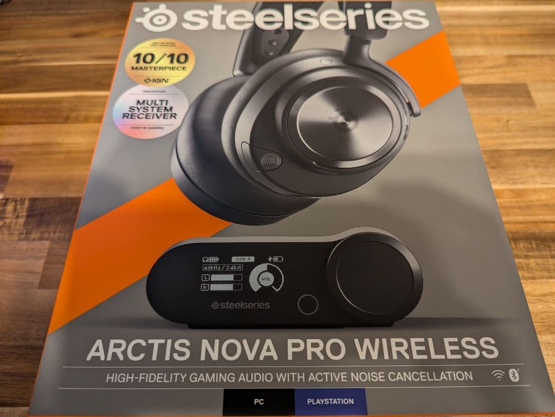 ヘッドホン steelseries Arctis nova pro wireless