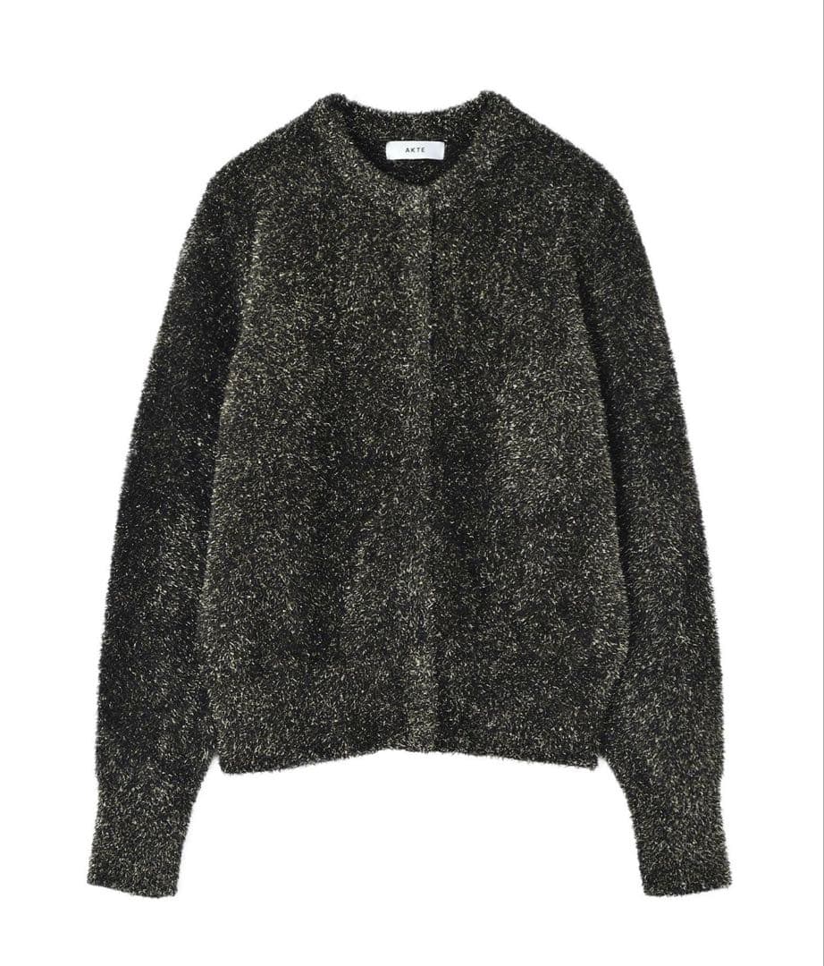 【新品未使用】グリッターニットカーディガン＆Iラインスカート セット売り